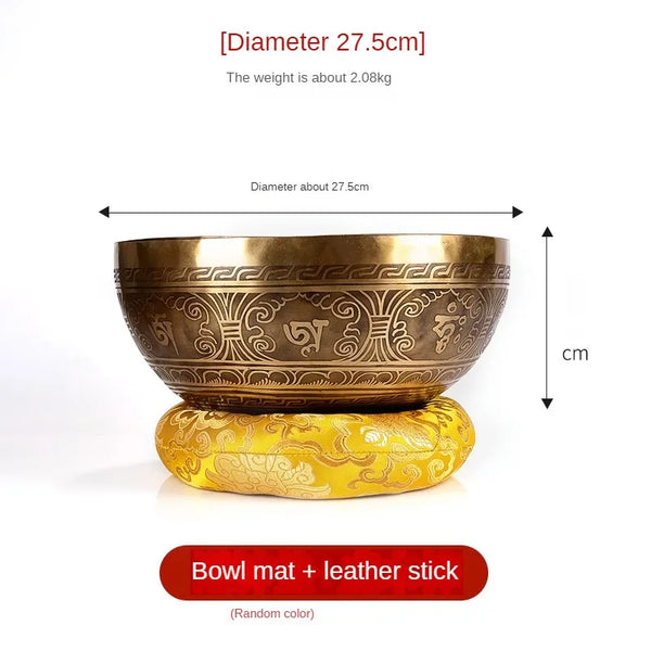 Tibetan Bronze Singing Bowl-ToShay.org