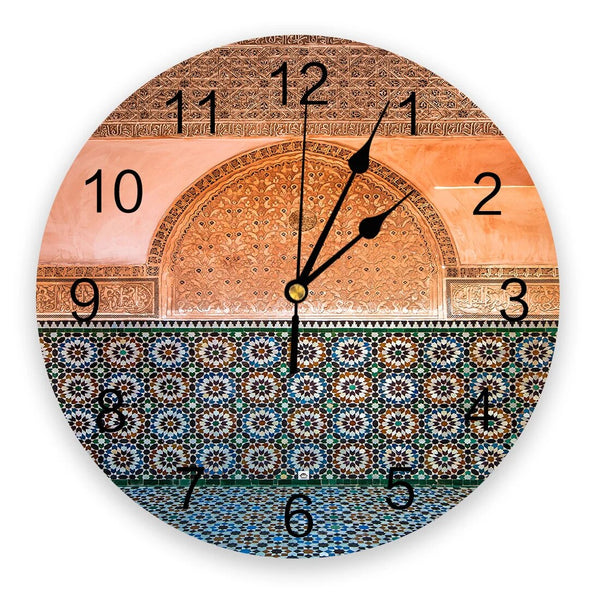 Moroccan Wall Clock-ToShay.org