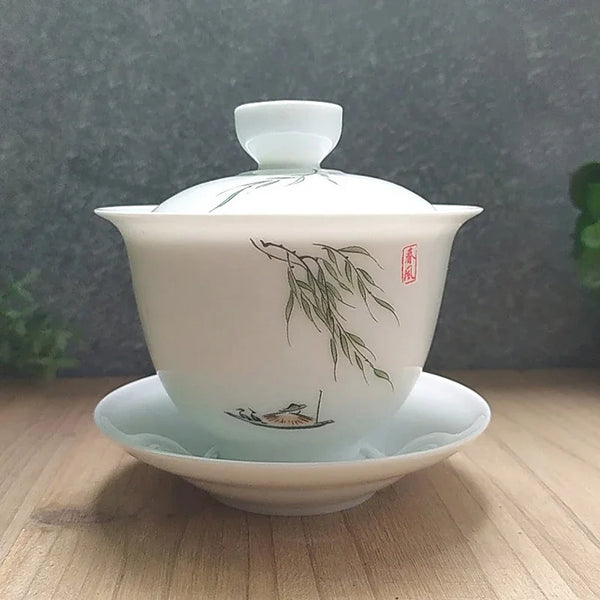 Gaiwan Ceramic Tea Tureen-ToShay.org