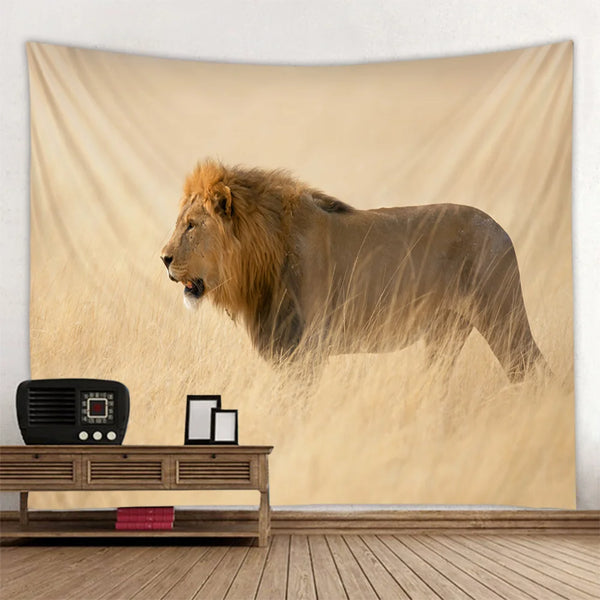 Lion Art Tapestry-ToShay.org