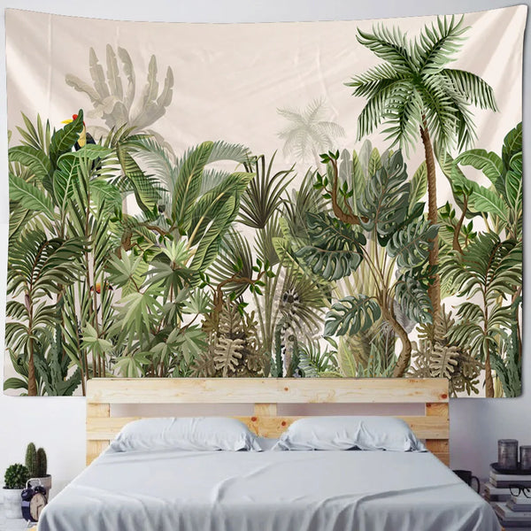 Tropical Plants Tapestry-ToShay.org