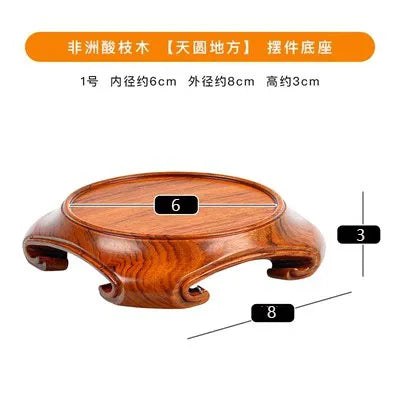 Wood Carved Pot Stand-ToShay.org