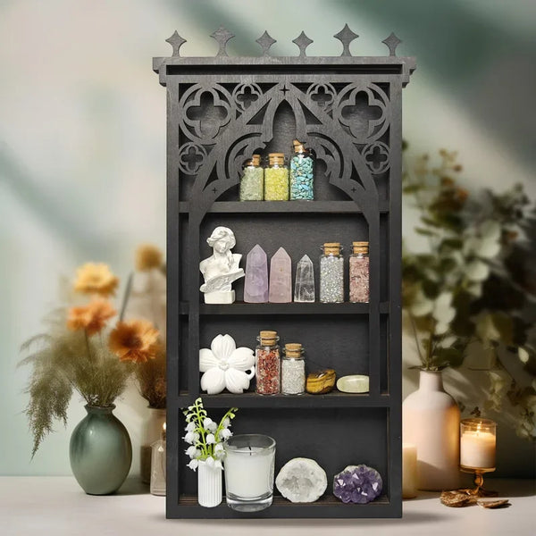 Gothic Wall Mounted Shelf-ToShay.org