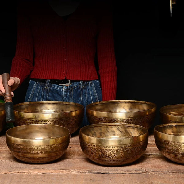 Tibetan Bronze Singing Bowl-ToShay.org