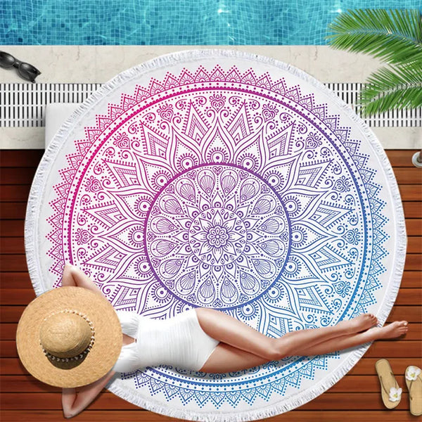 Mandala Beach Mat-ToShay.org