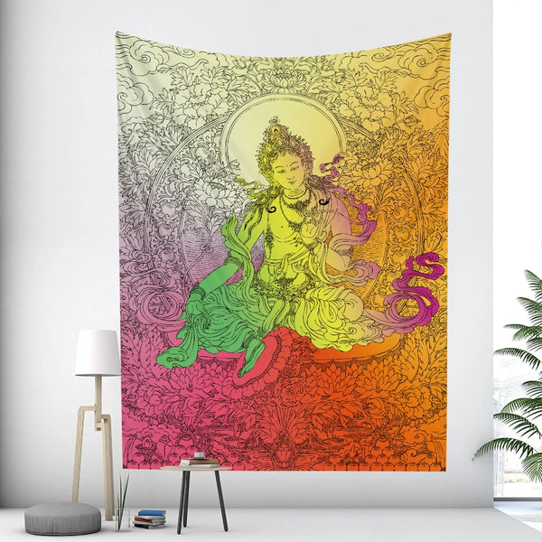 Buddha Art Tapestry-ToShay.org