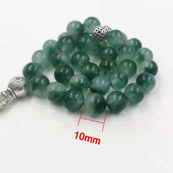 Green Jade Prayer Beads-ToShay.org