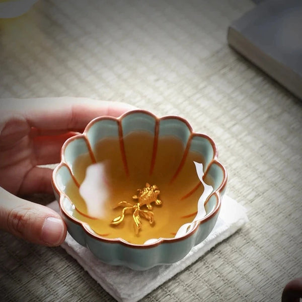 Glazed Ceramic Tea Cup-ToShay.org