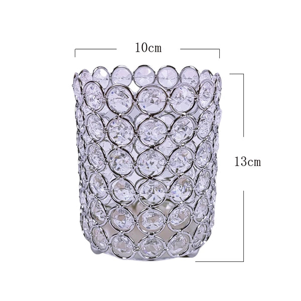 Crystal Bead Flower Vase-ToShay.org