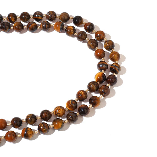 Yellow Tiger Eye Mala Beads-ToShay.org