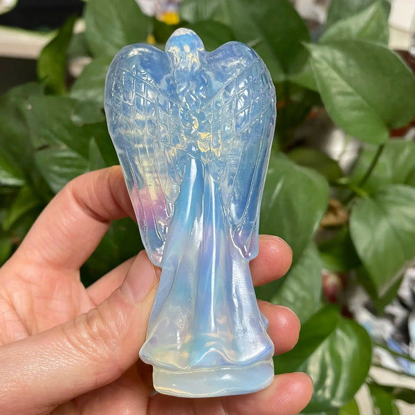 White Opalite Angel-ToShay.org