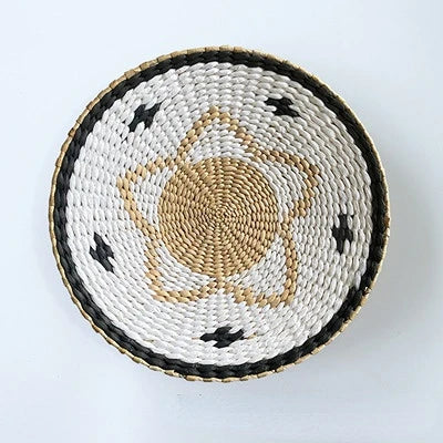 Straw Wall Plate-ToShay.org