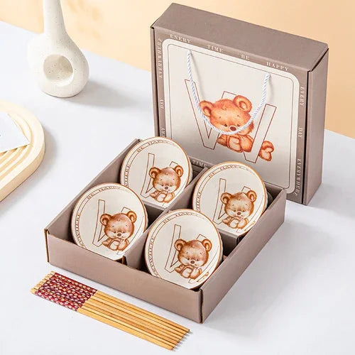 Panda Ceramic Bowls Gift Set-ToShay.org