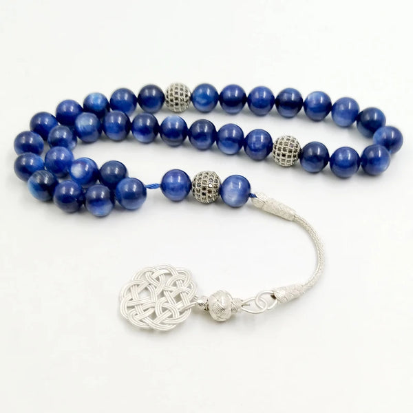 Blue Kyanite Prayer Beads-ToShay.org