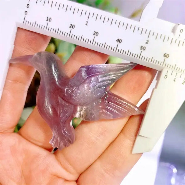 Purple Fluorite Bird-ToShay.org