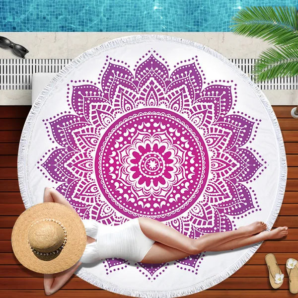 Mandala Beach Mat-ToShay.org