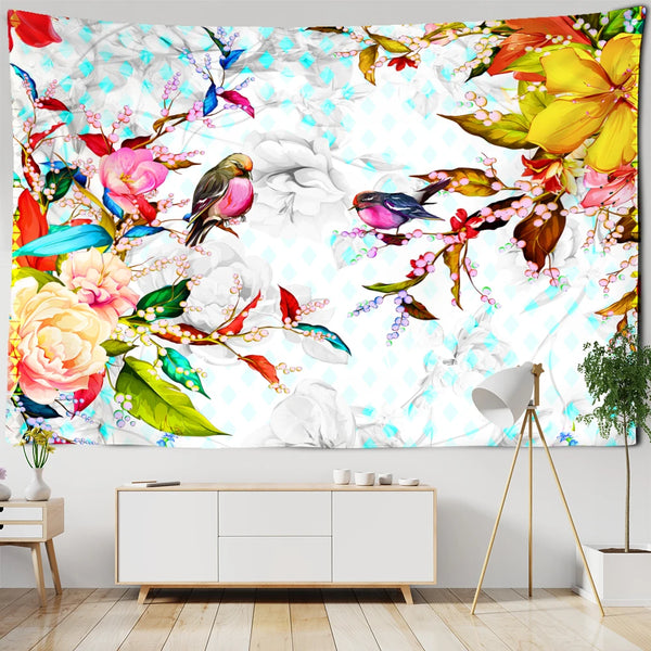 Garden Bird Art Tapestry-ToShay.org