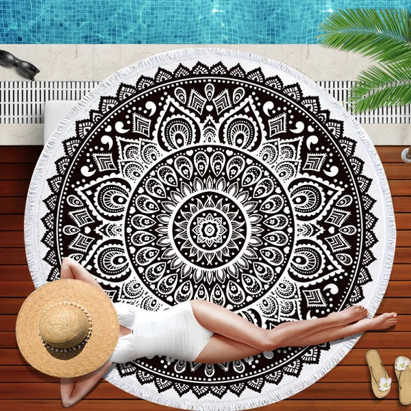 Mandala Beach Mat-ToShay.org