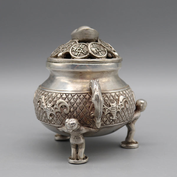 Coin Pot Incense Burner-ToShay.org