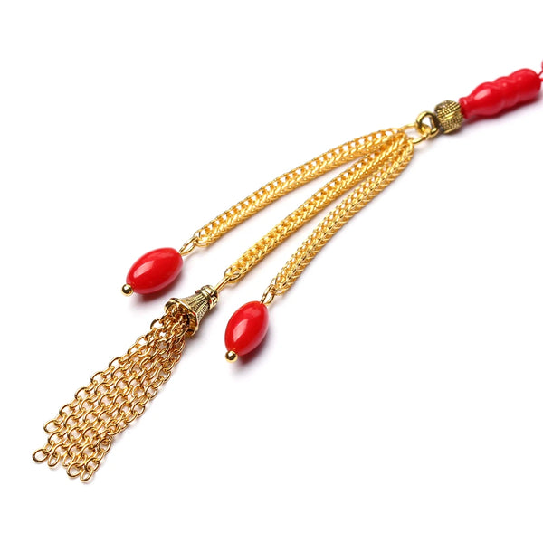 Red Coral Stone Prayer Beads-ToShay.org