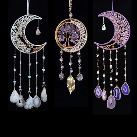 Crystal Moon Sun Catchers-ToShay.org