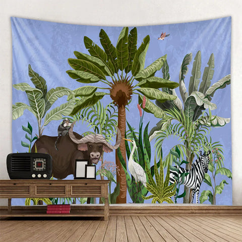 Tropical Rainforest Tapestry-ToShay.org