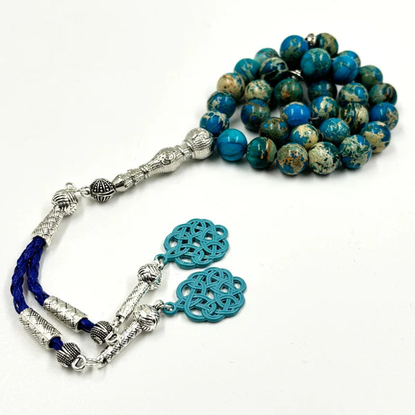 Blue Jasper Prayer Beads-ToShay.org