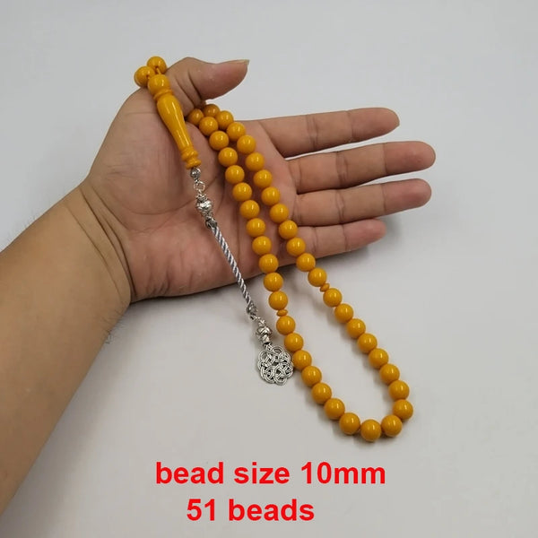 Yellow Prayer Beads-ToShay.org