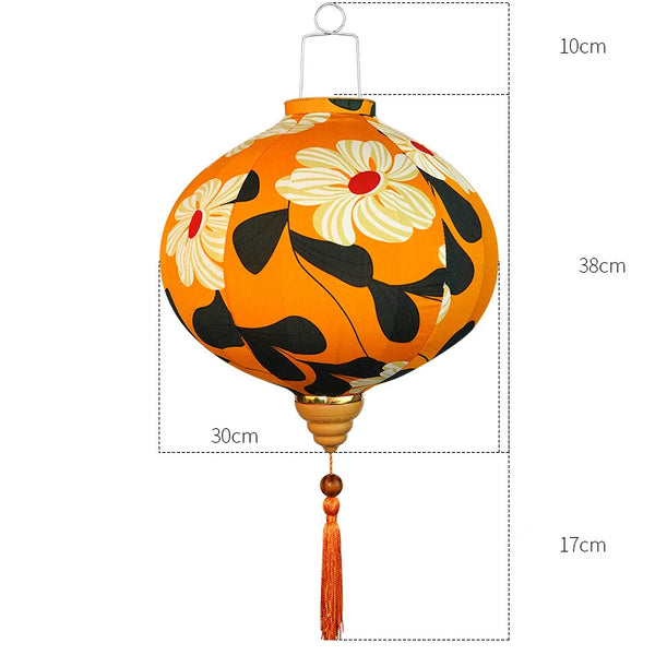 Flower Print Lantern-ToShay.org