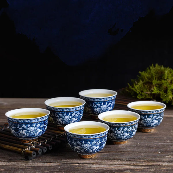 Blue White Porcelain Tea Sets-ToShay.org