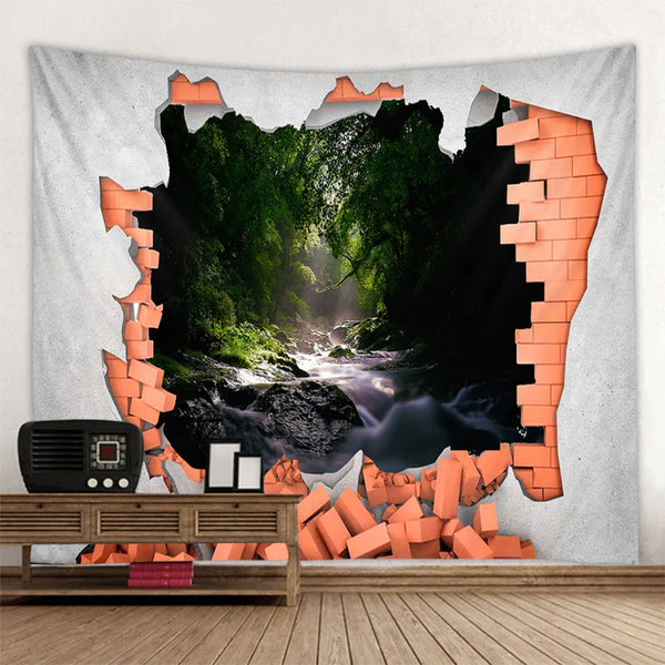 Garden Wall Tapestry-ToShay.org