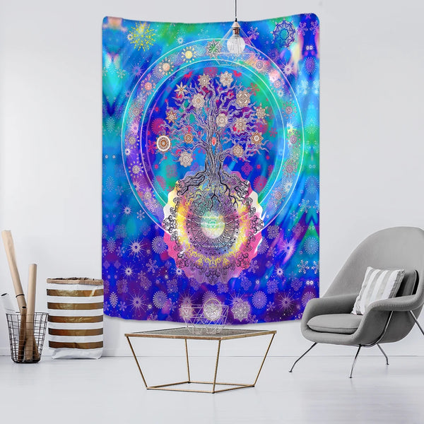 Psychedelic Eye Tapestry-ToShay.org