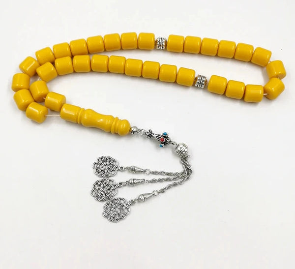 Yellow Prayer Beads-ToShay.org