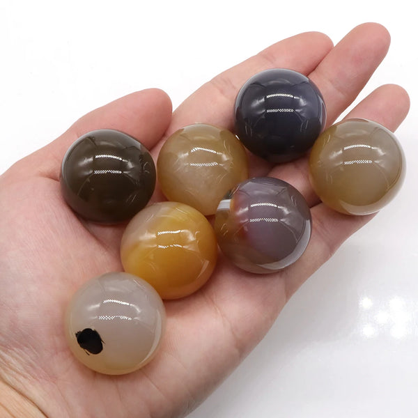 Grey Agate Balls-ToShay.org