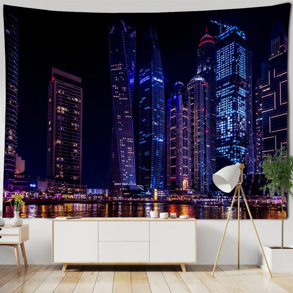 Urban Lights Tapestry-ToShay.org