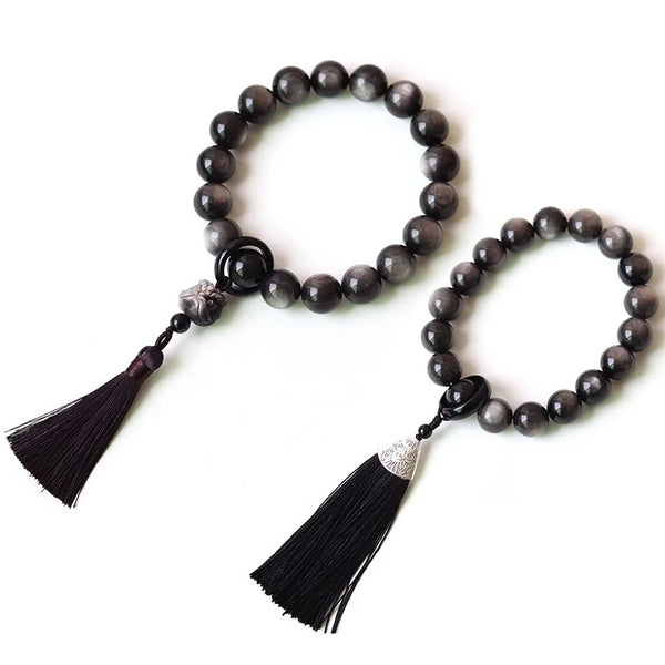 Black Obsidian Prayer Beads-ToShay.org