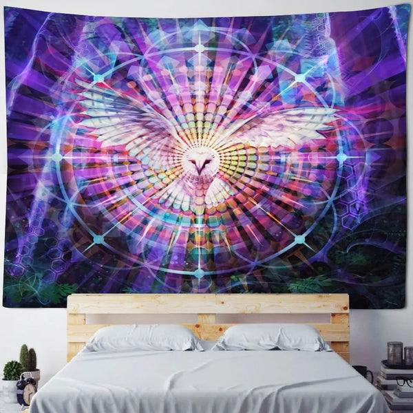 Psychedelic Art Tapestry-ToShay.org