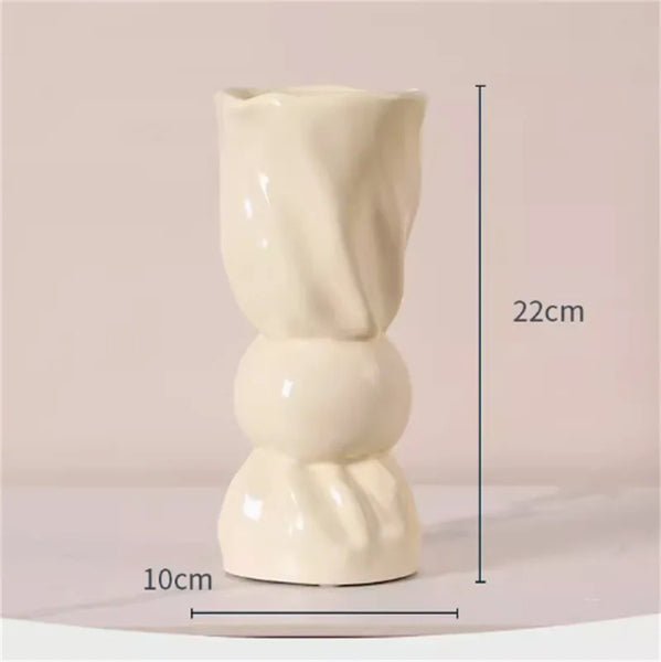 Glazed Ceramic Vase-ToShay.org