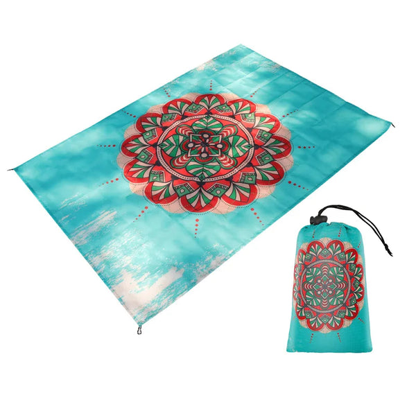 Flower Beach Blanket-ToShay.org