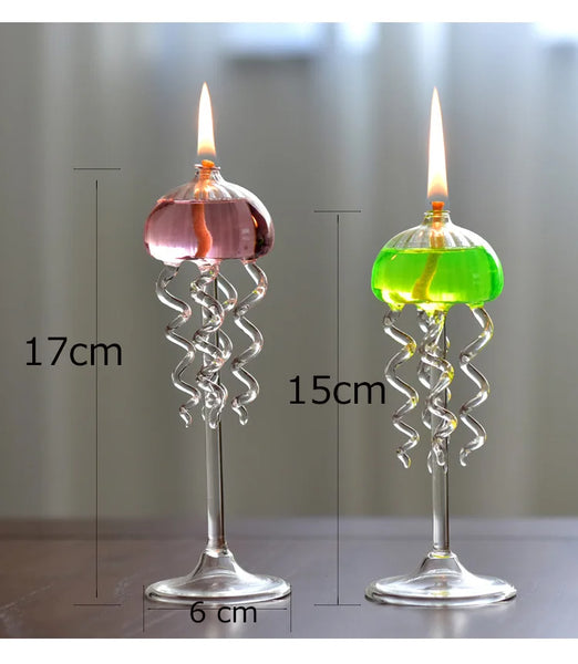 Clear Glass Oil Lamp-ToShay.org