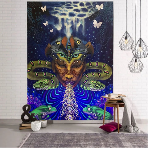 Psychedelic Art Tapestry-ToShay.org