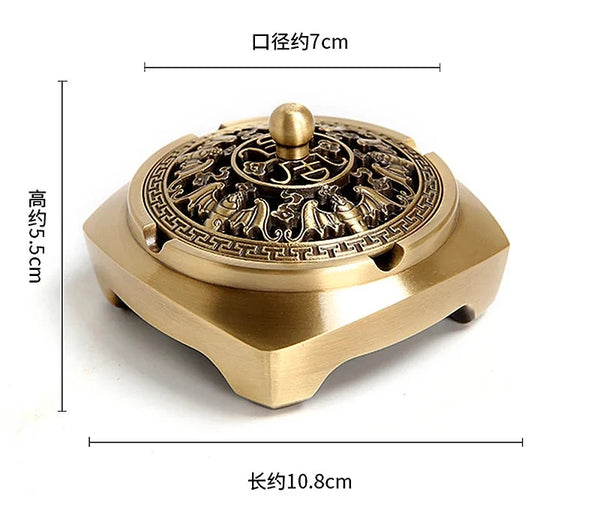 Copper Pan Incense Burner-ToShay.org