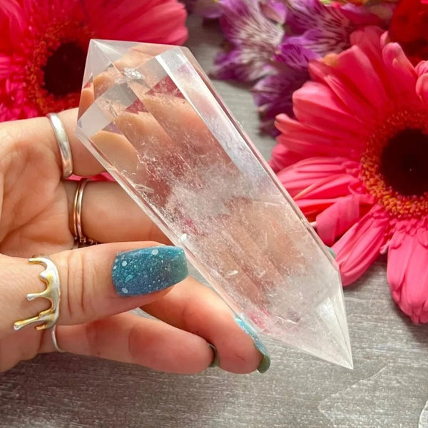 Clear Quartz Crystal Wand-ToShay.org