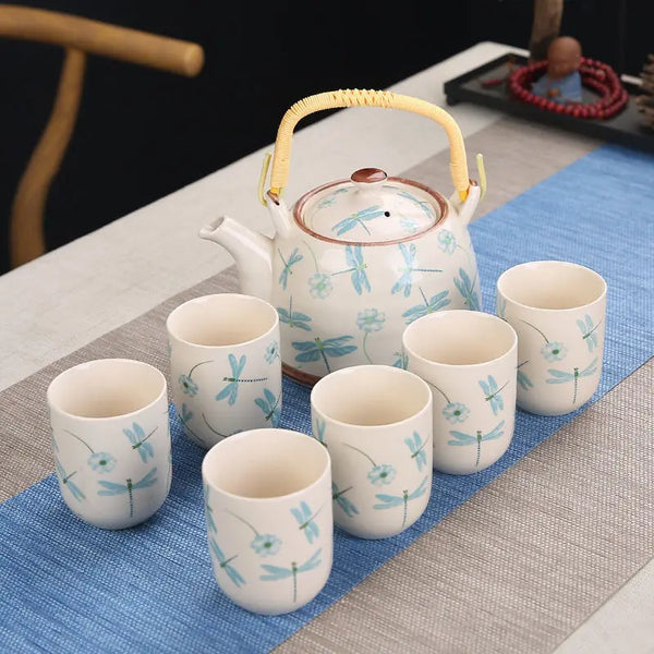 Glazed Ceramic Tea Set-ToShay.org