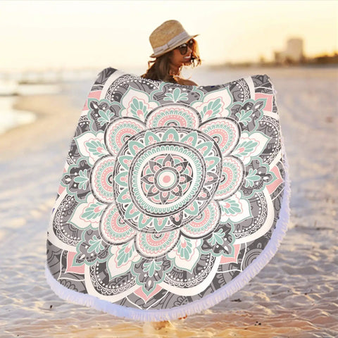 Mandala Beach Mat-ToShay.org