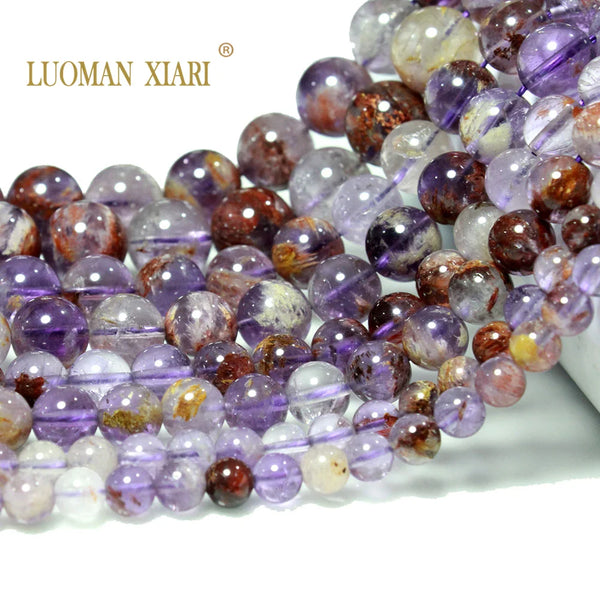 Purple Ghost Crystal Beads-ToShay.org