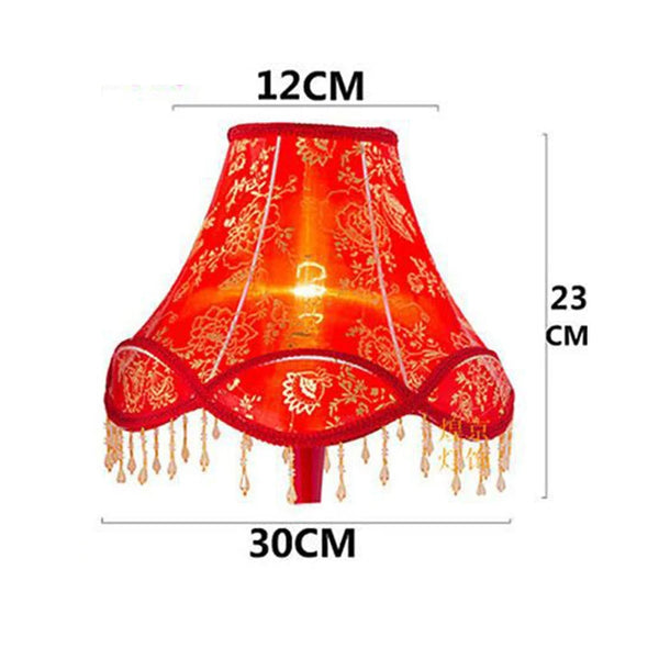 Bead Fringe Lampshade-ToShay.org