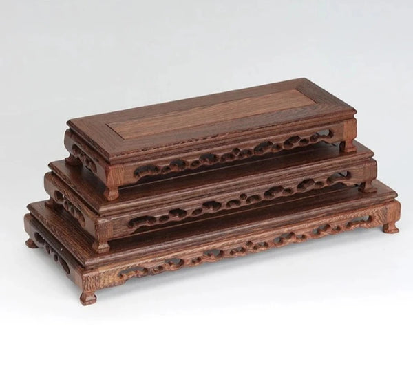 Wood Carved Display Stand-ToShay.org