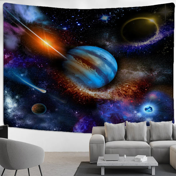 Solar System Planets Tapestry-ToShay.org