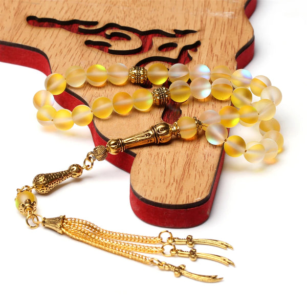 Yellow Prayer Beads-ToShay.org